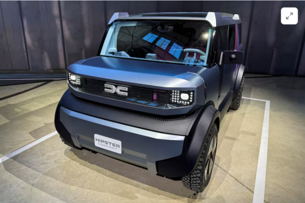 Dacia a prezentat un prototip de automobil electric cu un preț mai mic de 15.000 de euro